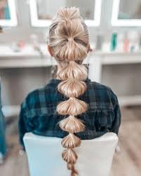 bubble braids
